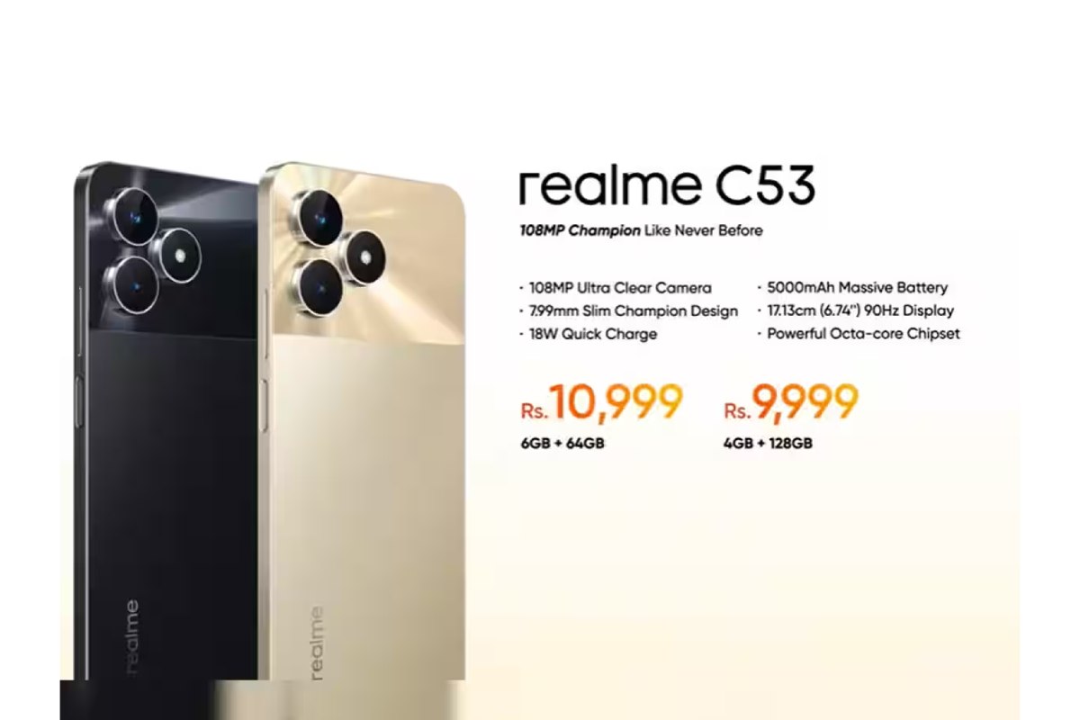 realme c53 price