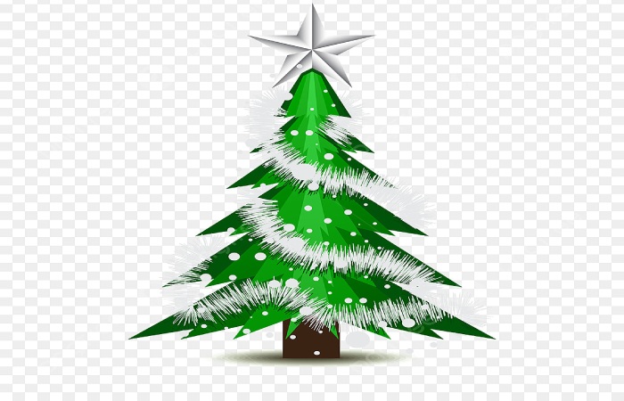 5. Abstract Christmas Tree Clipart